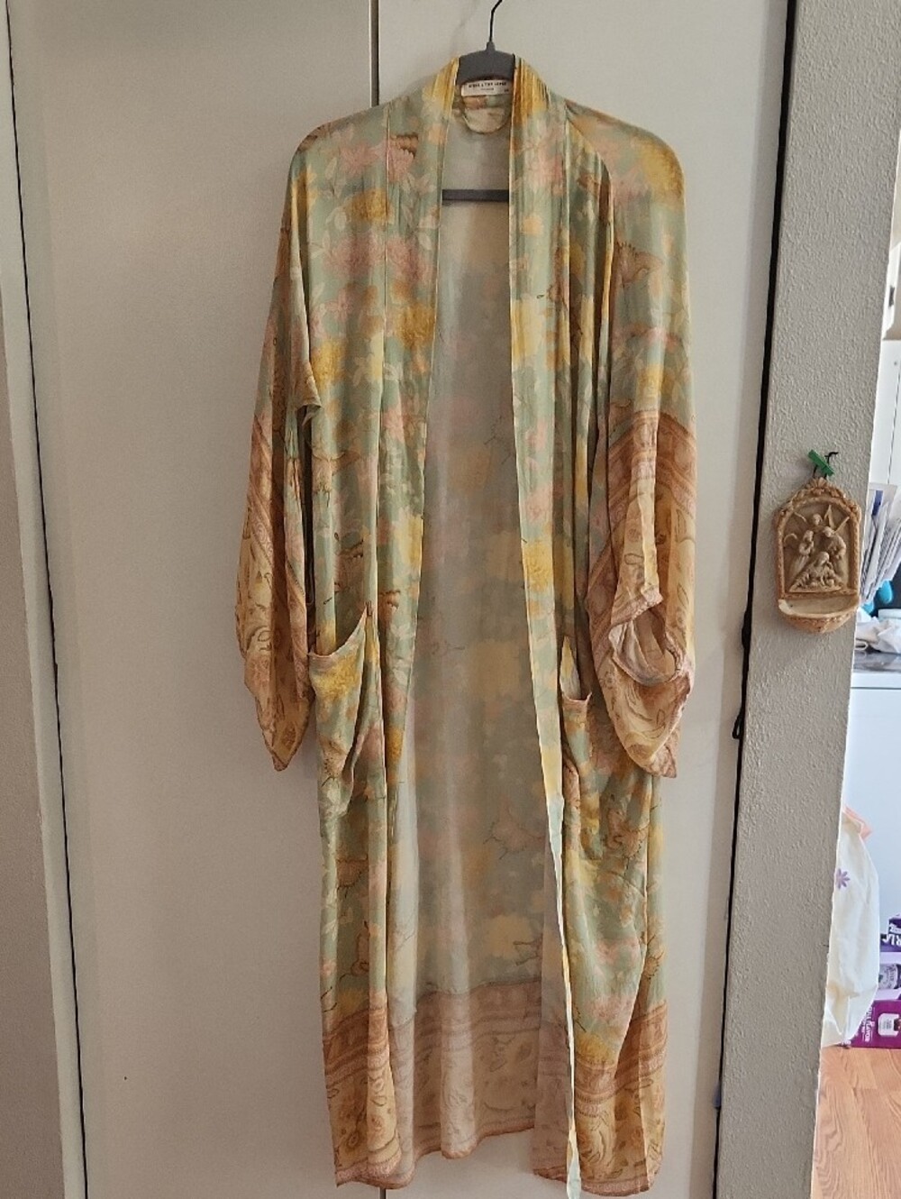 Vintage Rare Spell & The Gypsy  Boho Kimono Robe Duster Sz S